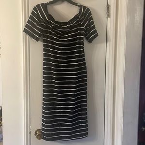 Black and White Dress